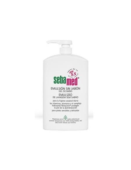Emulsion Sin Jabon Gel De Baño 1L.
