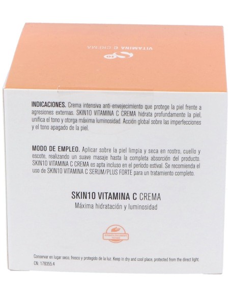 Skin10 Vitamina C Crema 50Ml.