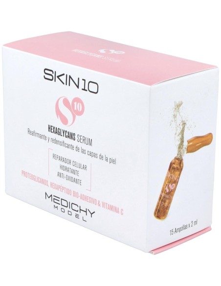 Medichy Model Skin 10 Hexaglycans Sérum Reafirmarmante Y Redensificante 2X15Amp