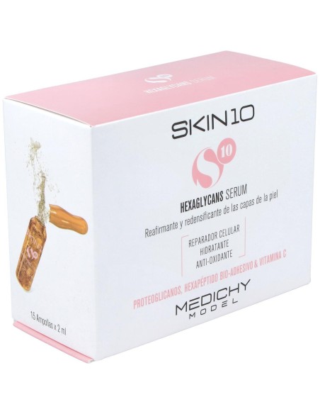 Medichy Model Skin 10 Hexaglycans Sérum Reafirmarmante Y Redensificante 2X15Amp