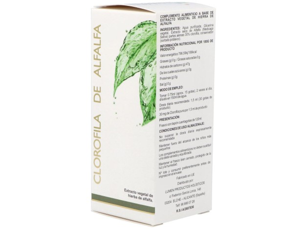 Lumen Clorofila De Alfalfa 120Ml
