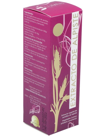 Extracto De Alpiste 50Ml.