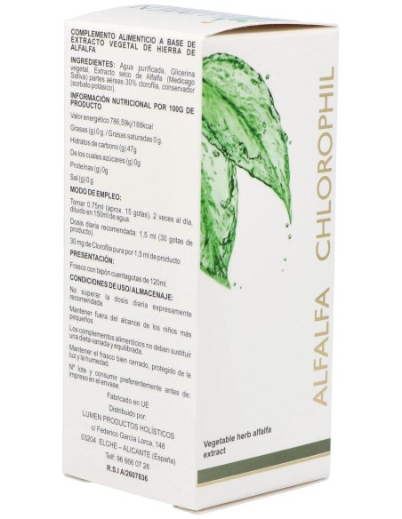 Lumen Clorofila De Alfalfa 120Ml