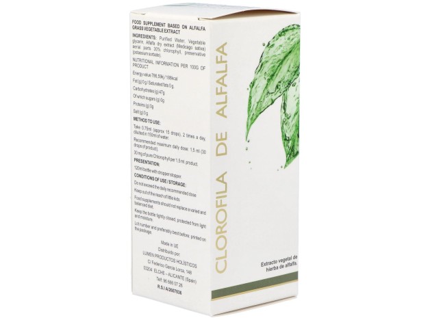 Lumen Clorofila De Alfalfa 120Ml