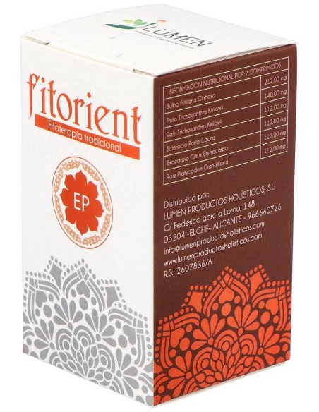 E.P. Estancamiento De Pulmon 60Comp. Fitorient