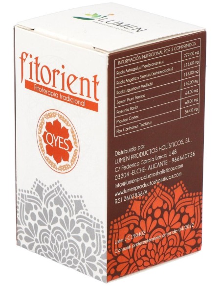 Lumen Fitorient Q.Y.-E.S. Tonifica Qi Y Yang 60Comp