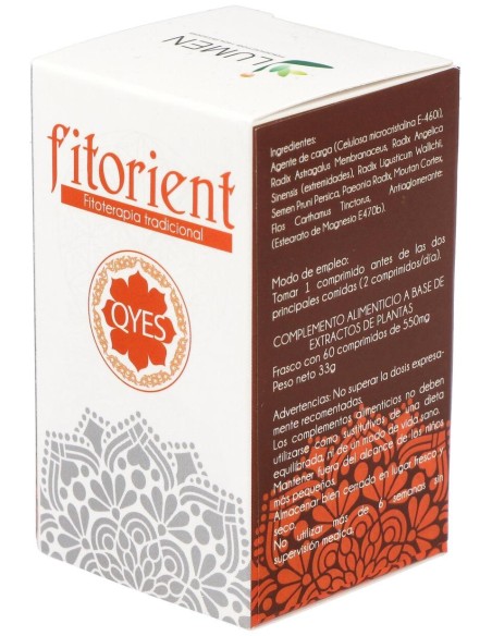 Lumen Fitorient Q.Y.-E.S. Tonifica Qi Y Yang 60Comp