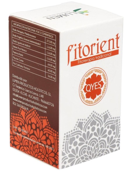 Lumen Fitorient Q.Y.-E.S. Tonifica Qi Y Yang 60Comp