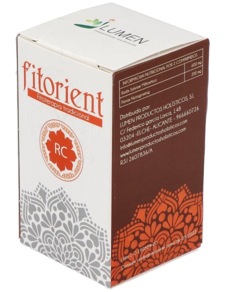 R.C. Rescate Cardiaco 60Comp. Fitorient