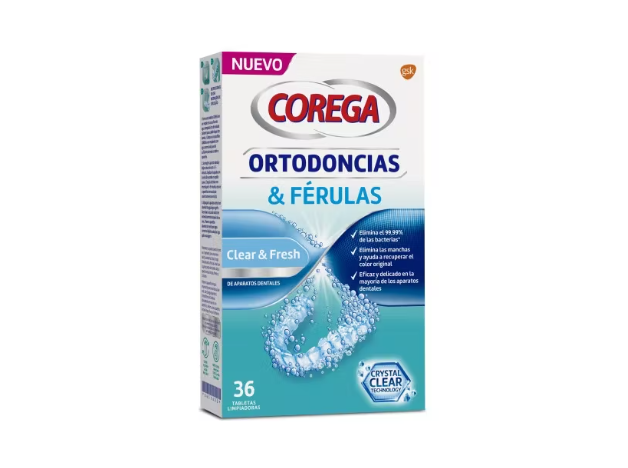 Corega Ortodoncias & Ferulas 36 Tabletas