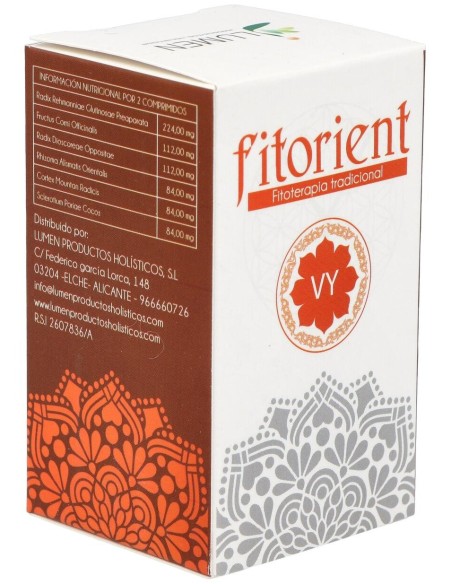 V.Y. Vacio De Yin 60Comp. Fitorient