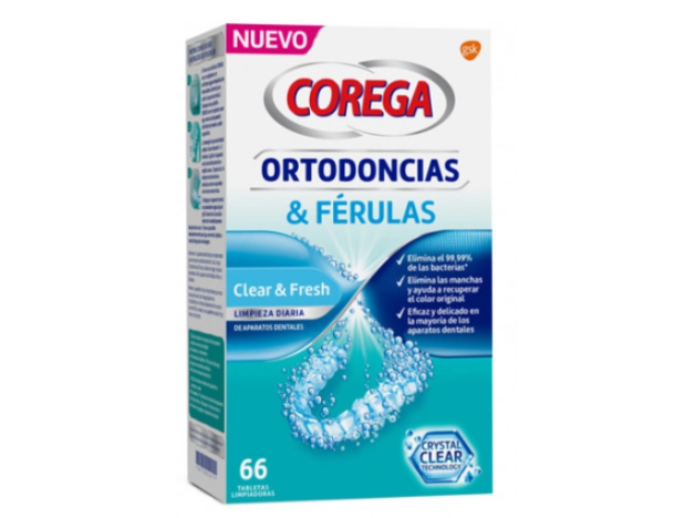 Corega Ortodoncias & Ferulas 66 Tabletas