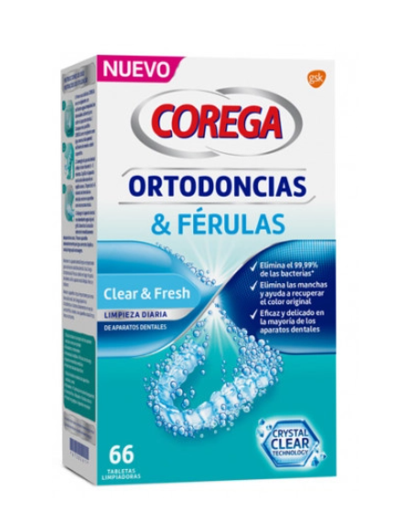 Corega Ortodoncias & Ferulas 66 Tabletas