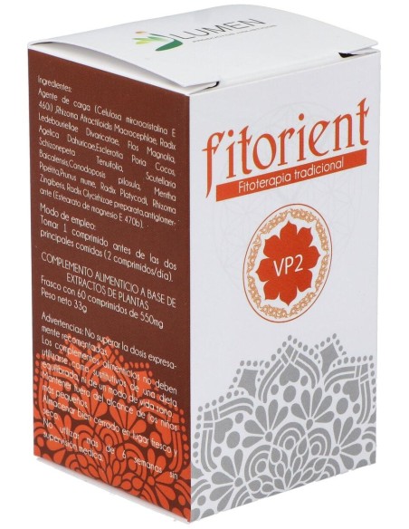 V.P.-2 Vacio De Pulmon 60Comp. Fitorient