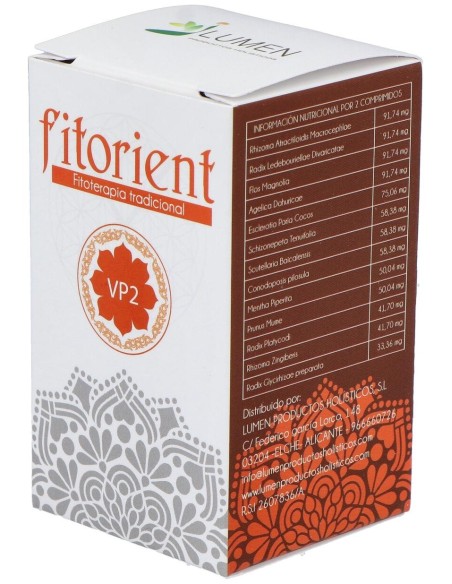V.P.-2 Vacio De Pulmon 60Comp. Fitorient