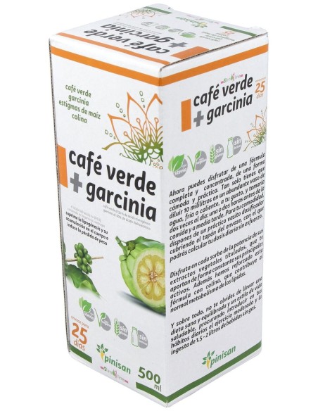 Pinisan Café Verde Con Garcinia 500Ml