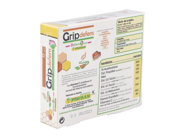 Pinisan Grip Defens  12 Sobres