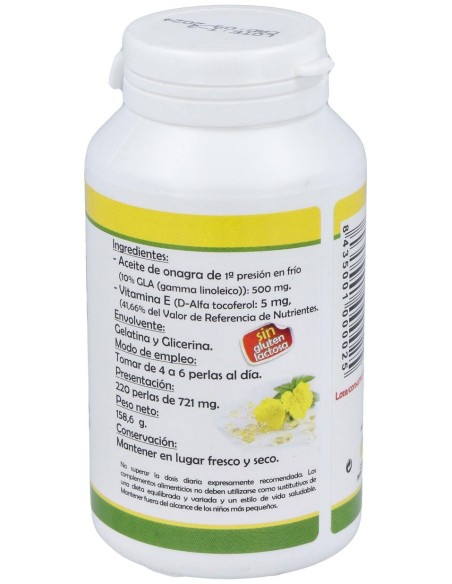 Pinisan 1 Onagra Ac.Primula+Vit.E 220Perlas