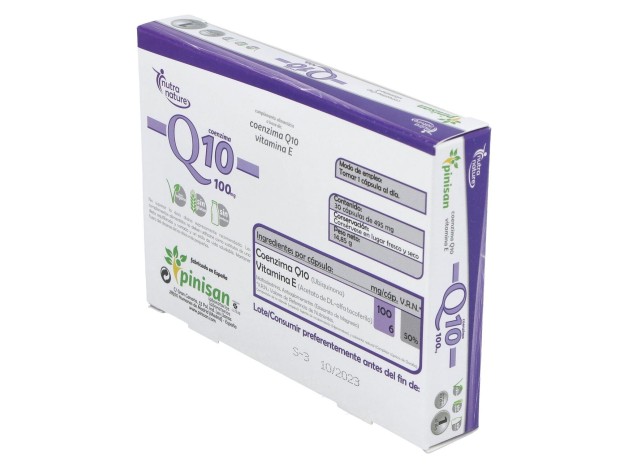 Pinisan Nutranature Q10 100Mg 30Caps