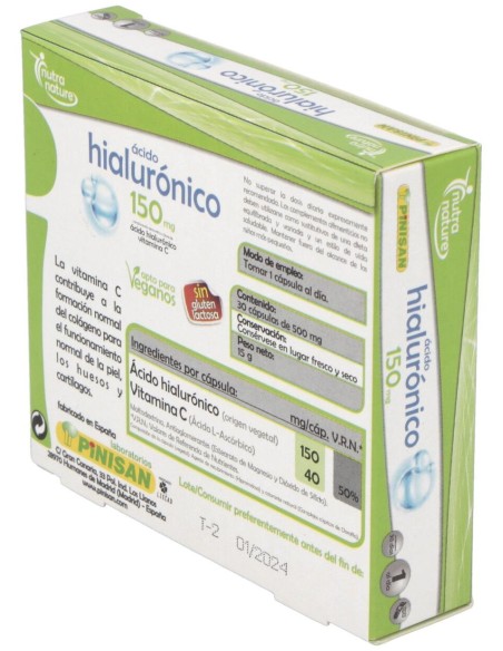Pinisan Nutranature Acido Hialuronico 30Caps