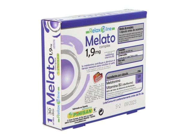 Relax Line Melato 1,9Mg. 30Cap.