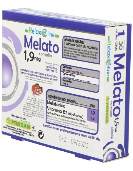 Relax Line Melato 1,9Mg. 30Cap.