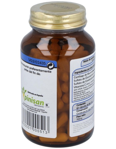 Cartilsamina (Cartilago De Tiburon) 80Cap.