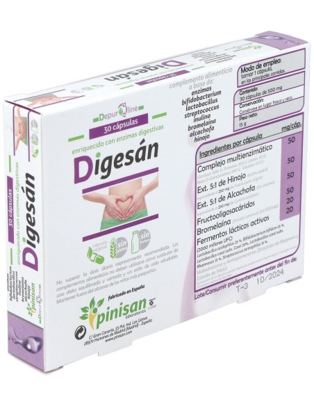 Pinisan Digesan 30Cáps