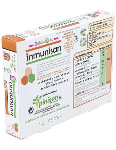 Pinisan Inmunisan 30Cáps