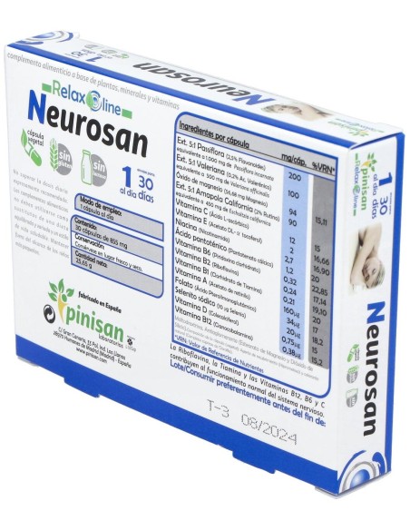 Pinisan Neurosan Plus 30Cáps