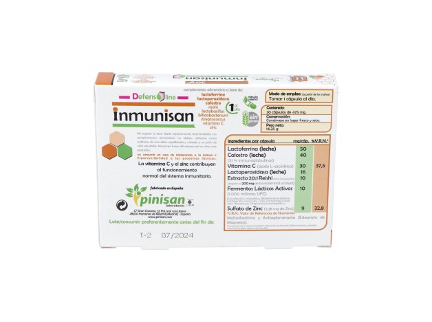 Pinisan Inmunisan 30Cáps