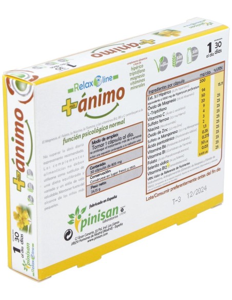 Pinisan Más Ánimo 30Cáps