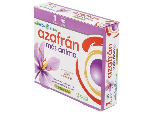 Relax Line Azafran Mas Animo 30Cap.