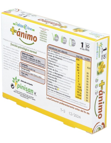 Pinisan Más Ánimo 30Cáps
