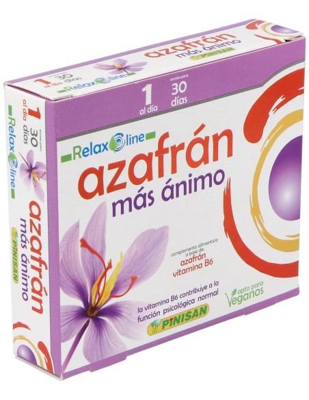 Relax Line Azafran Mas Animo 30Cap.