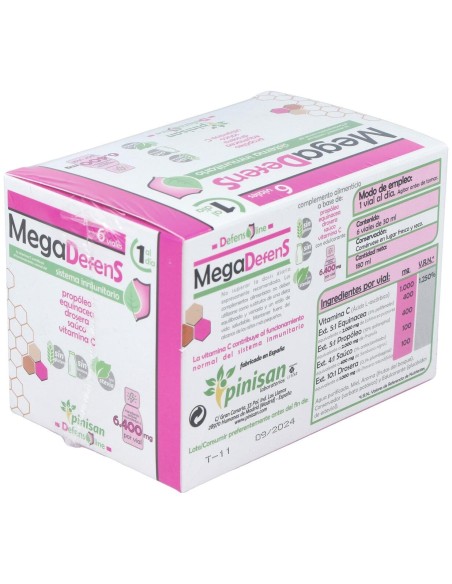 Pinisan Mega Defens 6 Vialesx30Ml