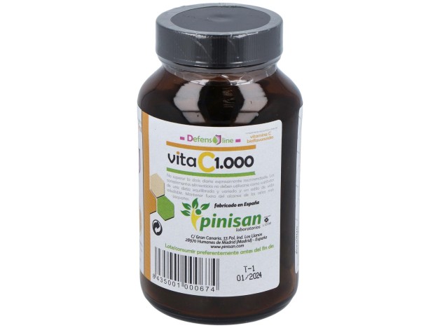 Vitamina C 1000Mg Bioflavonoides 90Cap.