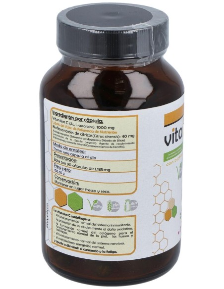 Vitamina C 1000Mg Bioflavonoides 90Cap.