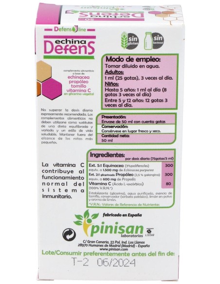 Pinisan Echina Defens 50Ml