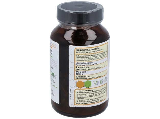 Vitamina C 1000Mg Bioflavonoides 90Cap.