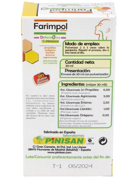 Pinisan Farimpol Direct Spray 30Ml