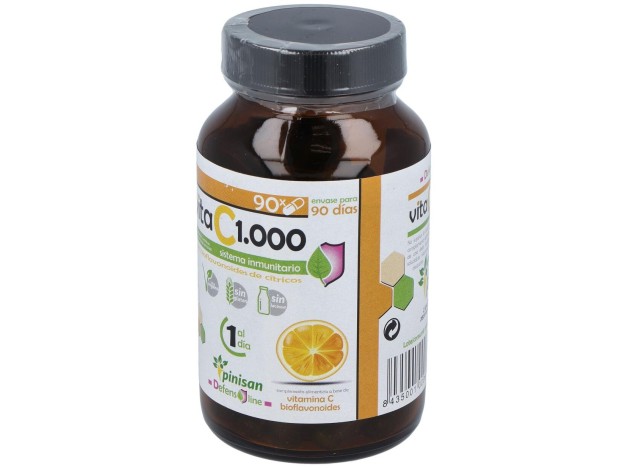 Vitamina C 1000Mg Bioflavonoides 90Cap.