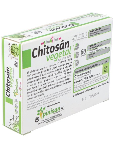 Siluplan Chitosan Vegetal 60Cap.