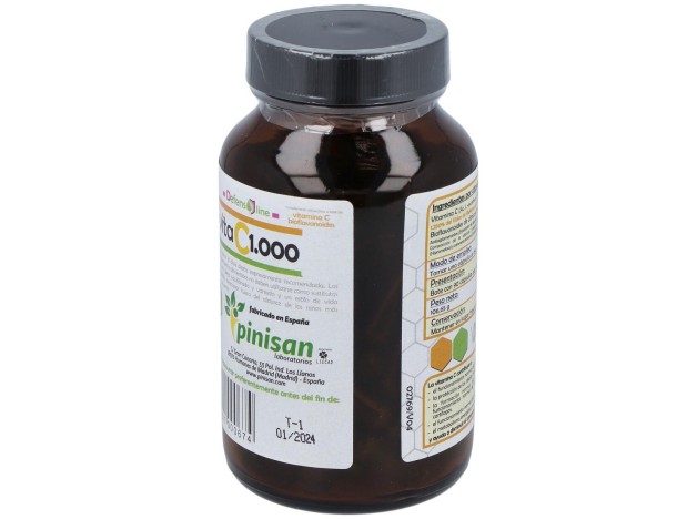 Vitamina C 1000Mg Bioflavonoides 90Cap.