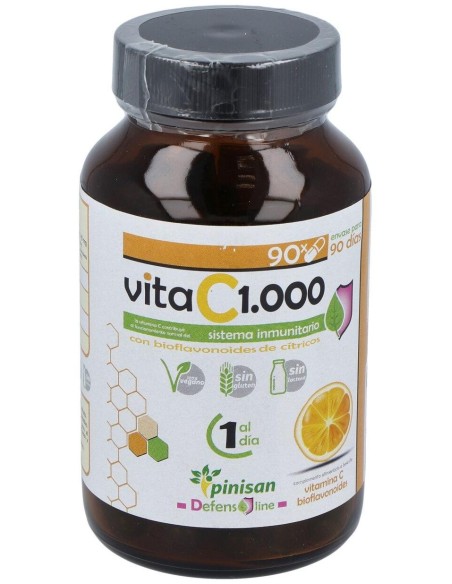 Vitamina C 1000Mg Bioflavonoides 90Cap.