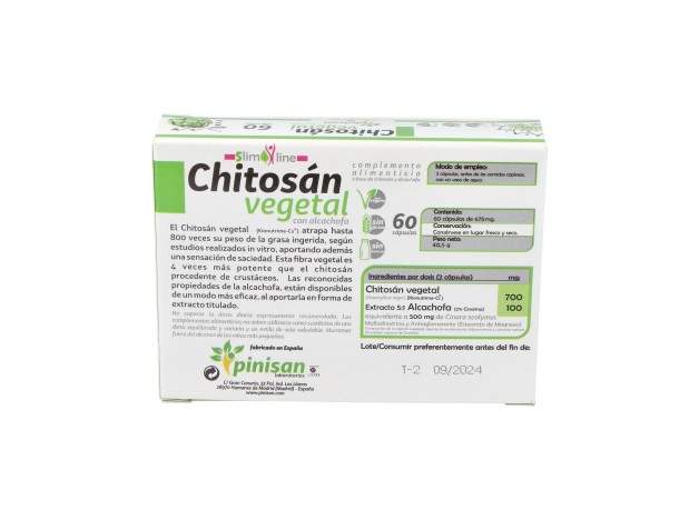 Siluplan Chitosan Vegetal 60Cap.