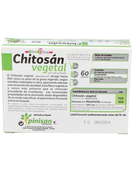 Siluplan Chitosan Vegetal 60Cap.
