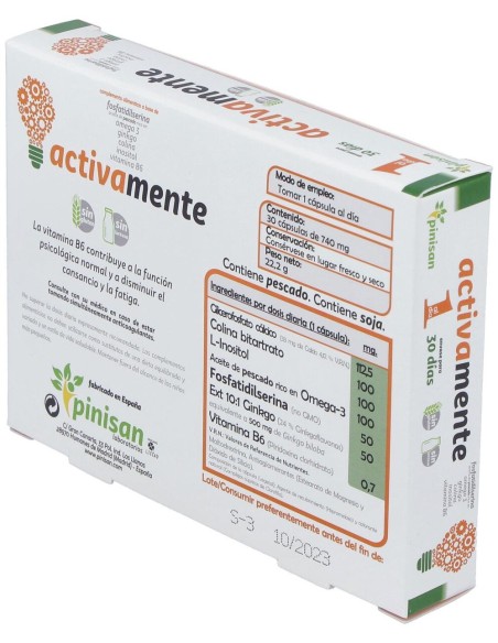 Pinisan Activamente 30Cáps