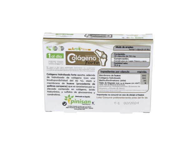Pinisan Colágeno Hidrolizado Forte 30Cáps