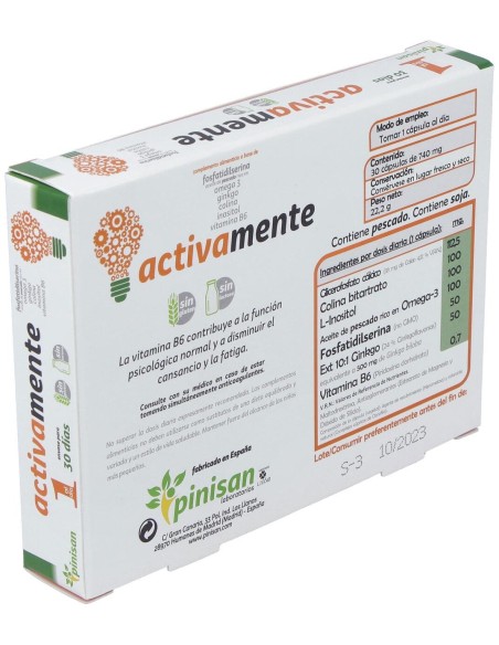 Pinisan Activamente 30Cáps